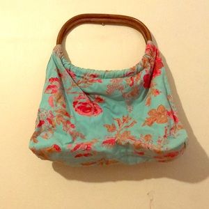 Turquoise handbag